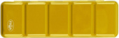 Пенал для акварели металлический Гамма, 21 кювета, золото